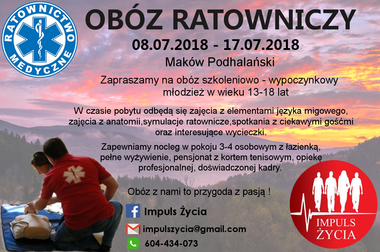 Obóz Rat 2018 - plakat